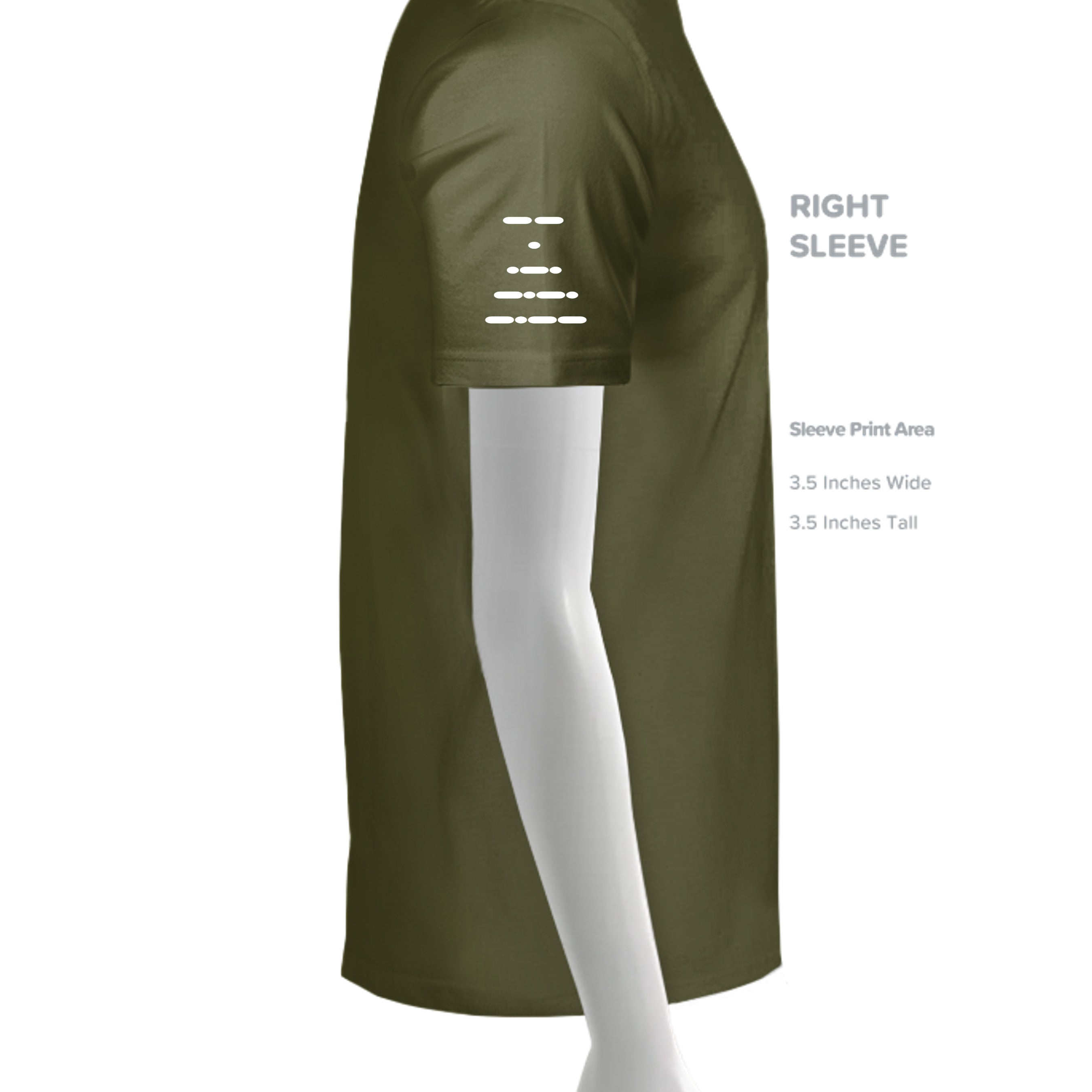MILITARY GREEN - N3142 - SLEEVE_RIGHT